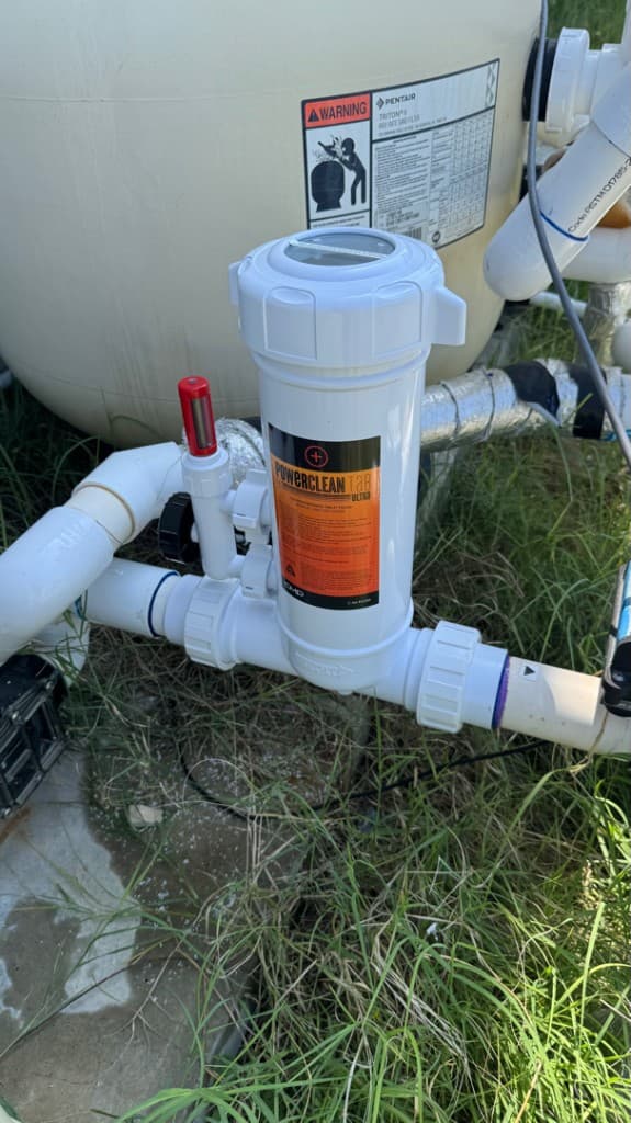 Dripping Springs — chlorinator replacement — after