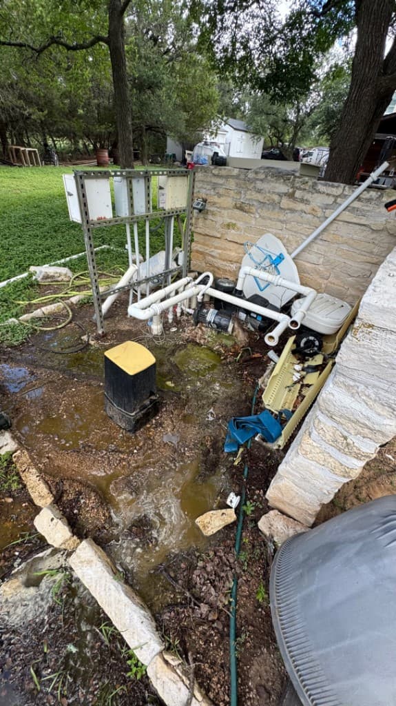 Georgetown — filter replacement — during