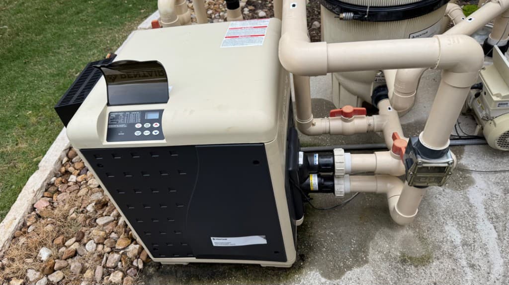 Leander — gas heater replacement — after
