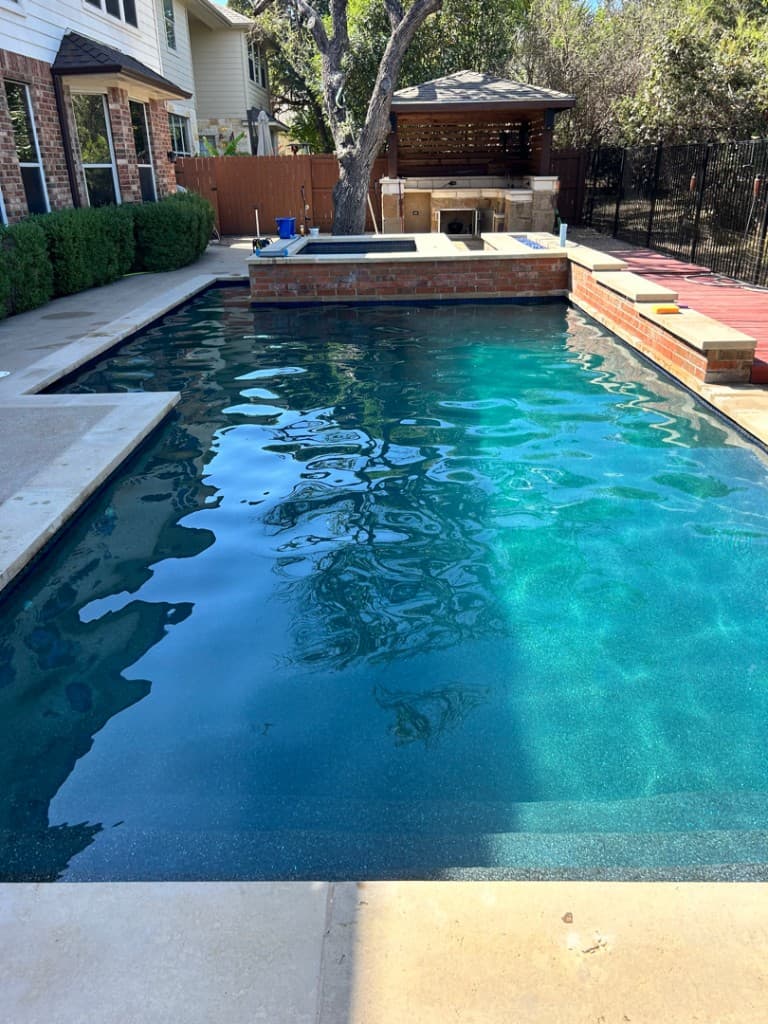 Cedar Park pool renovation — after