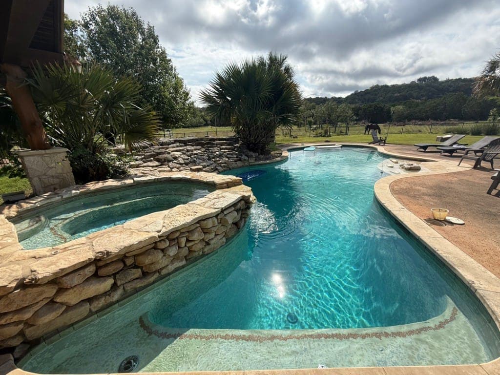 Spicewood pool renovation — before